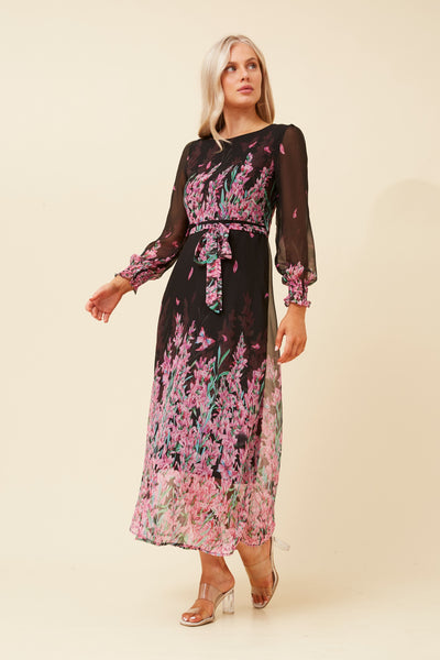 Catriona Placement Print Dress
