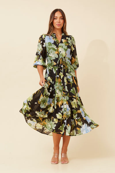 Cilla Print Dress - Cavorte 