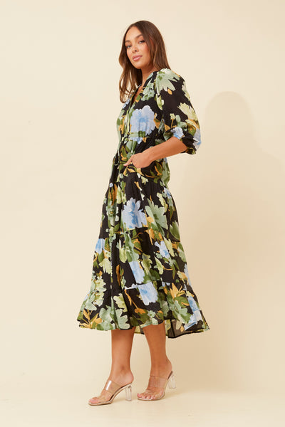 Cilla Print Dress - Cavorte 