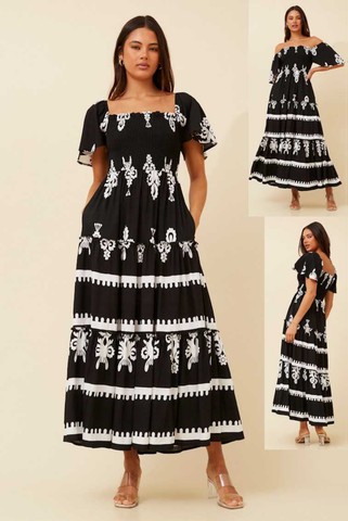 Suzie Tiered Maxi Dress