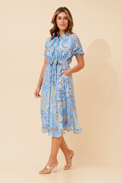 Siobhan Paisley Midi Dress