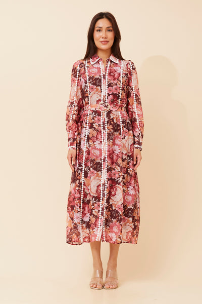 Michelle Midi Shirt Dress