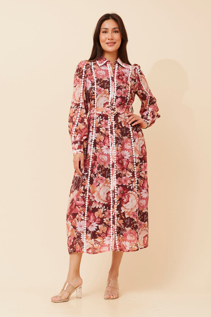 Michelle Midi Shirt Dress
