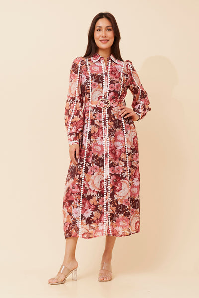 Michelle Midi Shirt Dress