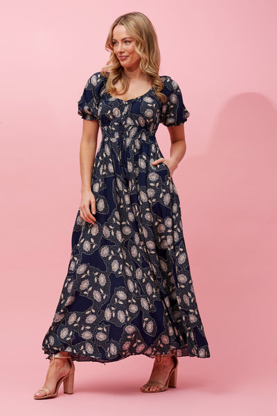 Erica Print Maxi Dress