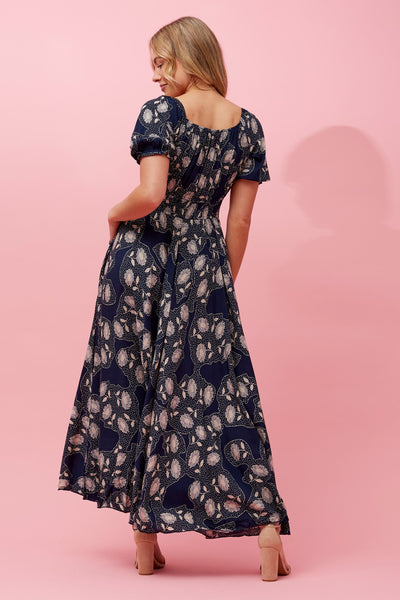 Erica Print Maxi Dress