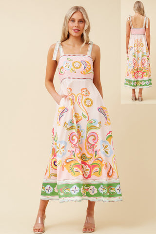 Paulina Print Sun Dress