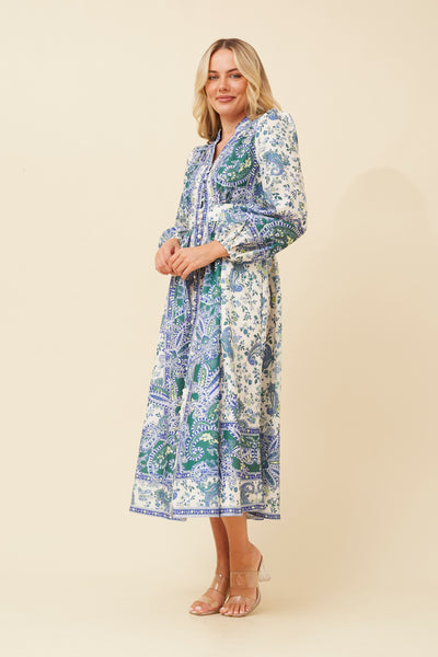 Nikita Paisley Print Dress
