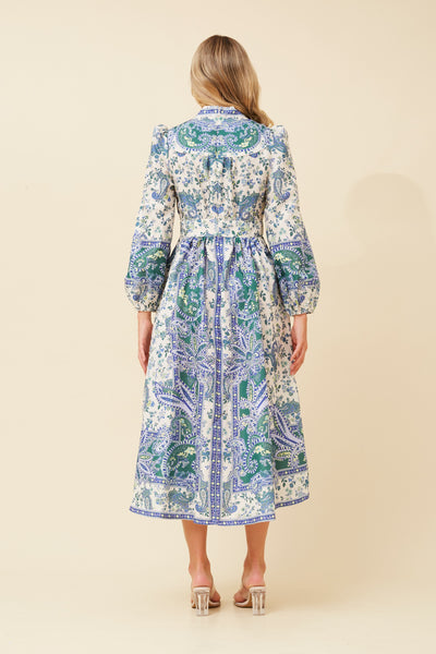 Nikita Paisley Print Dress