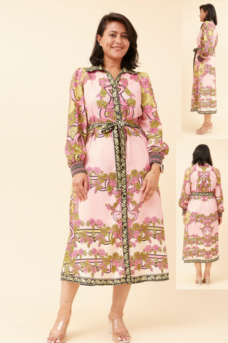 Camilla Blossom Print Dress