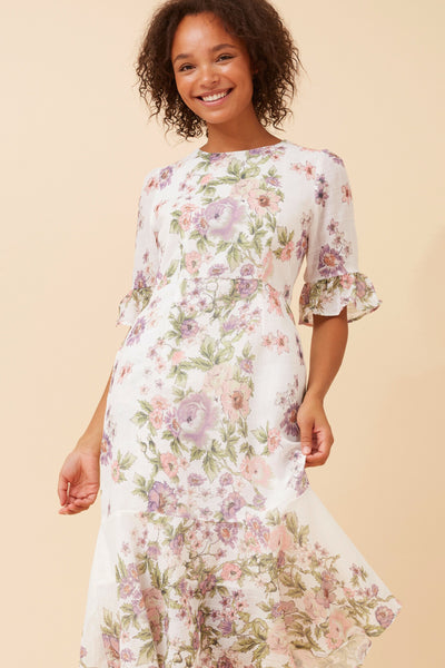 Georgia Print Dress - Cavorte 