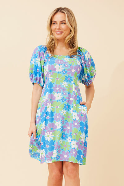 Jill Floral Print Dress