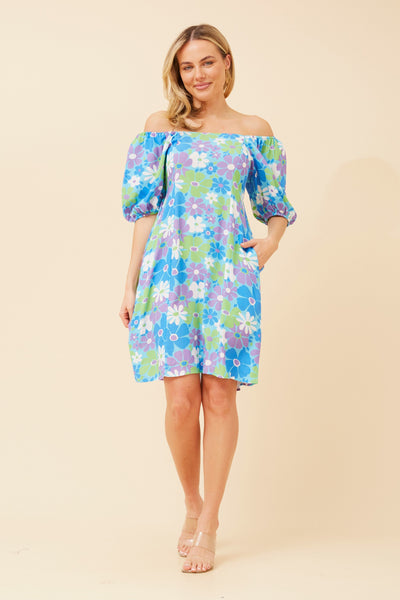 Jill Floral Print Dress