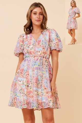 Clancy Print Dress