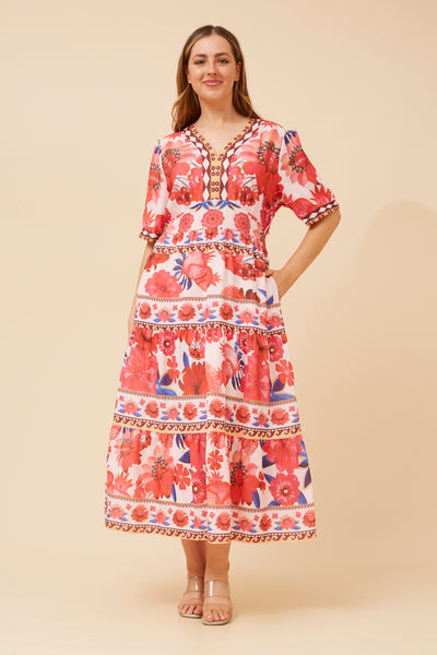 Yvette Tiered Dress