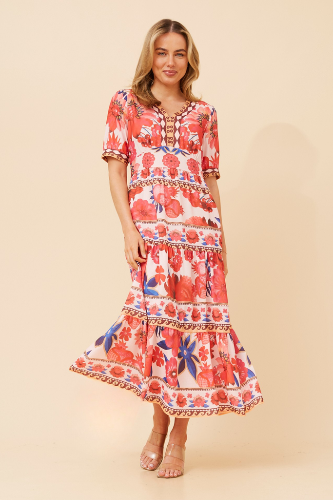 Yvette Tiered Dress