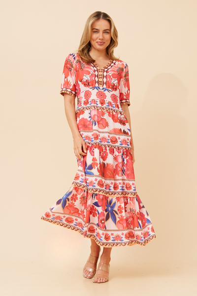 Yvette Tiered Dress