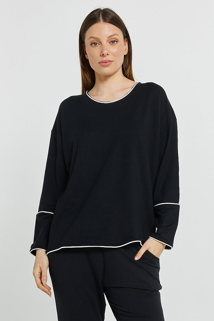 Deanne Contrast Top