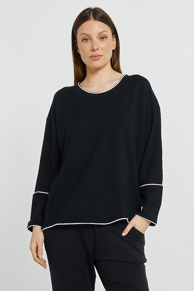 Deanne Contrast Top