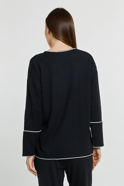 Deanne Contrast Top