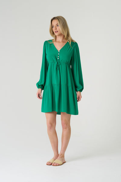 Desirae Dress Green