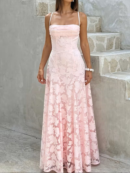 Deidra Lace Back Formal Dress