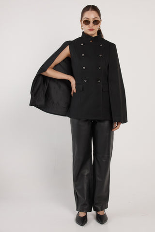 Ellis Military Jacket Cape
