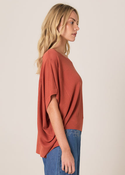 Esther Knit Top Dusty Cinnamon