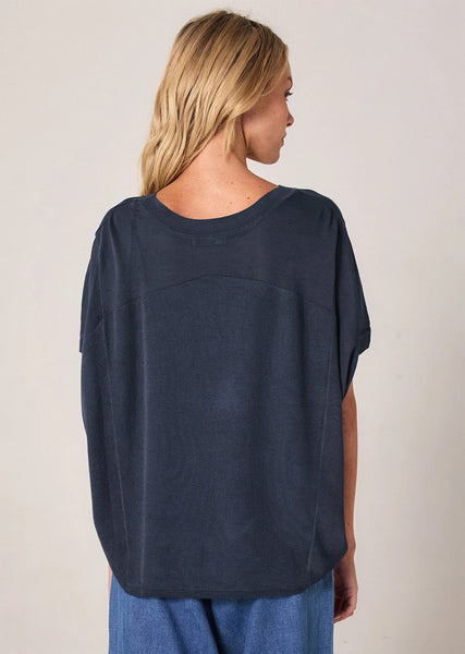 Esther Knit Top Navy