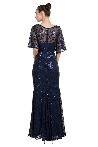 Elise Formal Dress Curve Navy