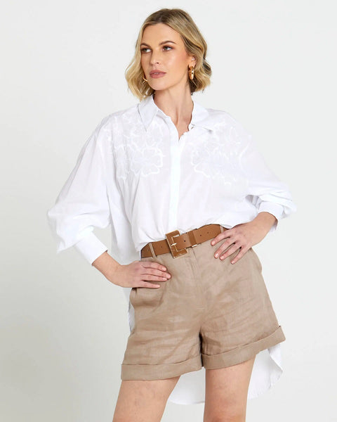 Embroidered Feature Shirt