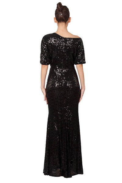 Fate Formal Dress Curve Navy