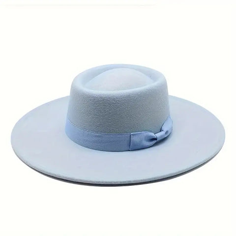 Fedora Felt Hat Blue