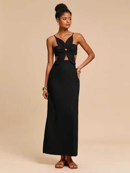 Flowerchild Dress Black