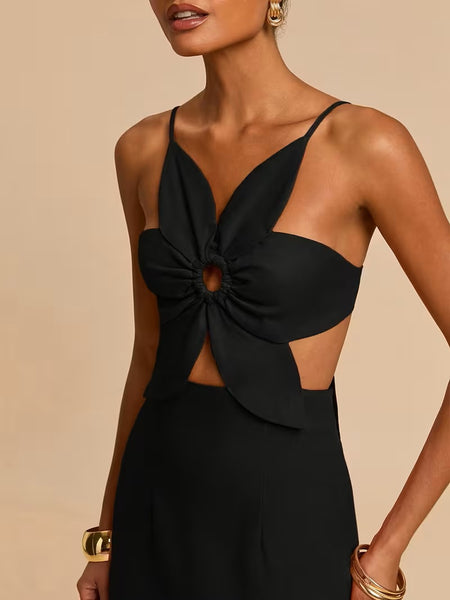 Flowerchild Dress Black