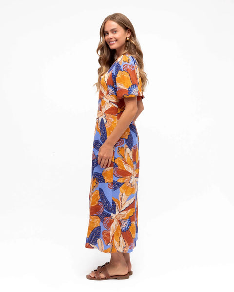 Havana Print Dress