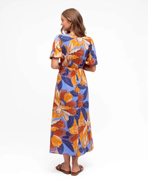 Havana Print Dress