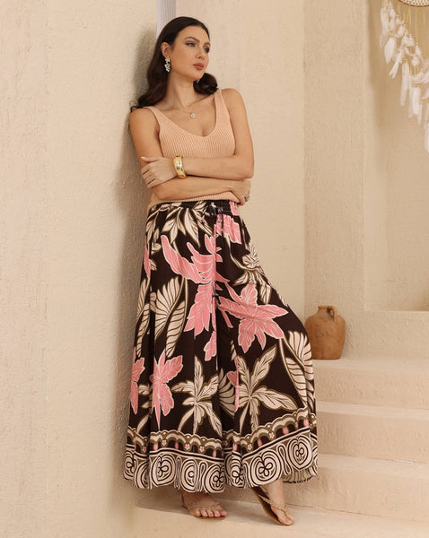 Havanna Pant Choc-Pink