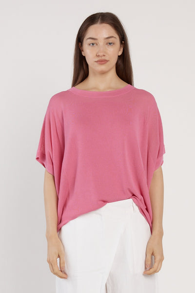Irises Knit Pink