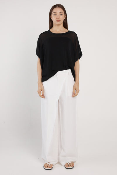 Irises Knit Black