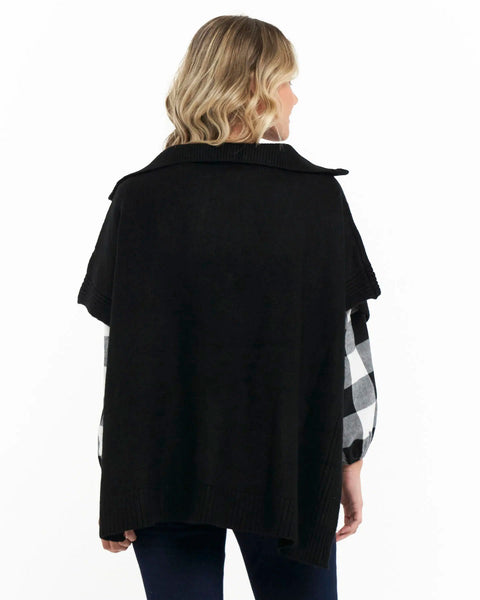 Isla Zip Cape Black