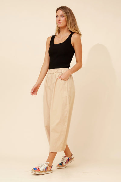 Joyce Barrel Leg Pant Clay