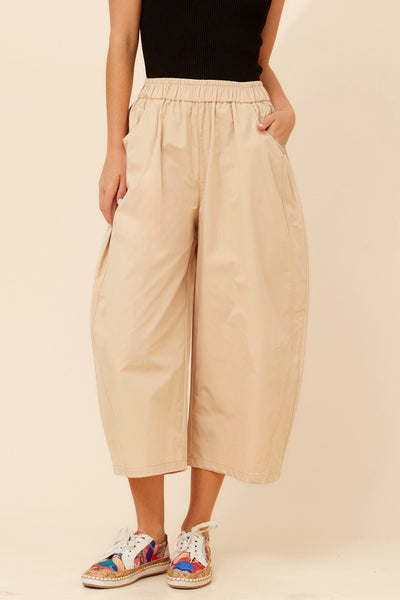 Joyce Barrel Leg Pant Clay