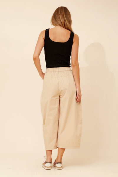 Joyce Barrel Leg Pant Clay