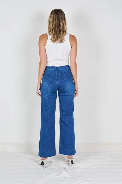 Kim Stretch Jean Mid Blue