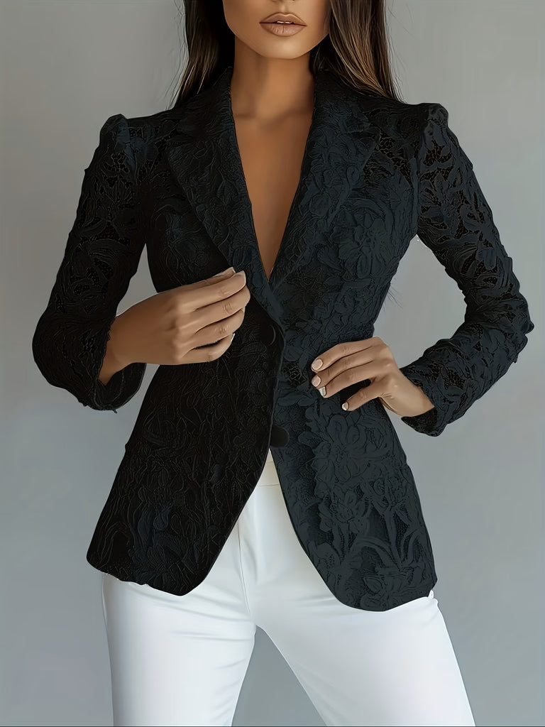 Kirra Lace Jacket Black