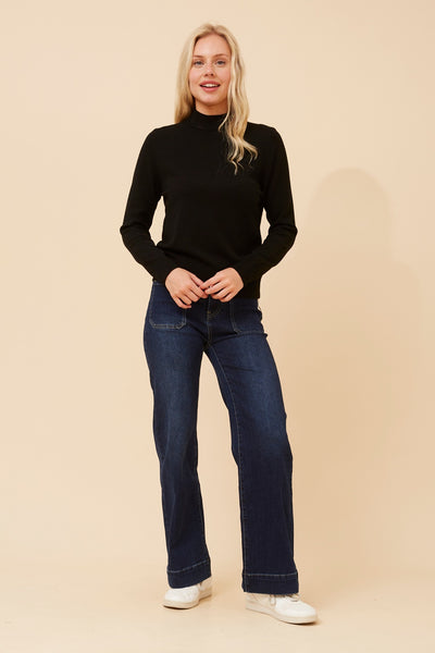 Monique Knit Black