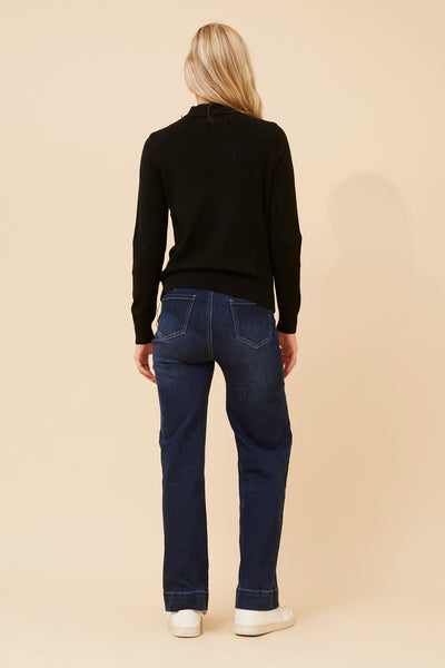 Monique Knit Black