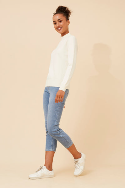 Monique Knit Ivory