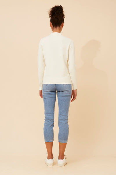 Monique Knit Ivory